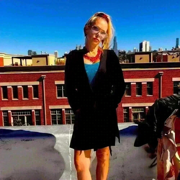 Zara Basic Women's Black Mesh Hoodie Long Sleeve Shirt x Small - Picture 1 of 5